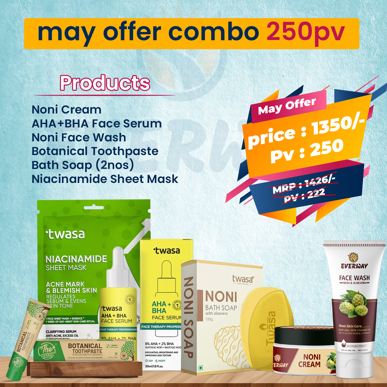 May Offer Combo (250PV)